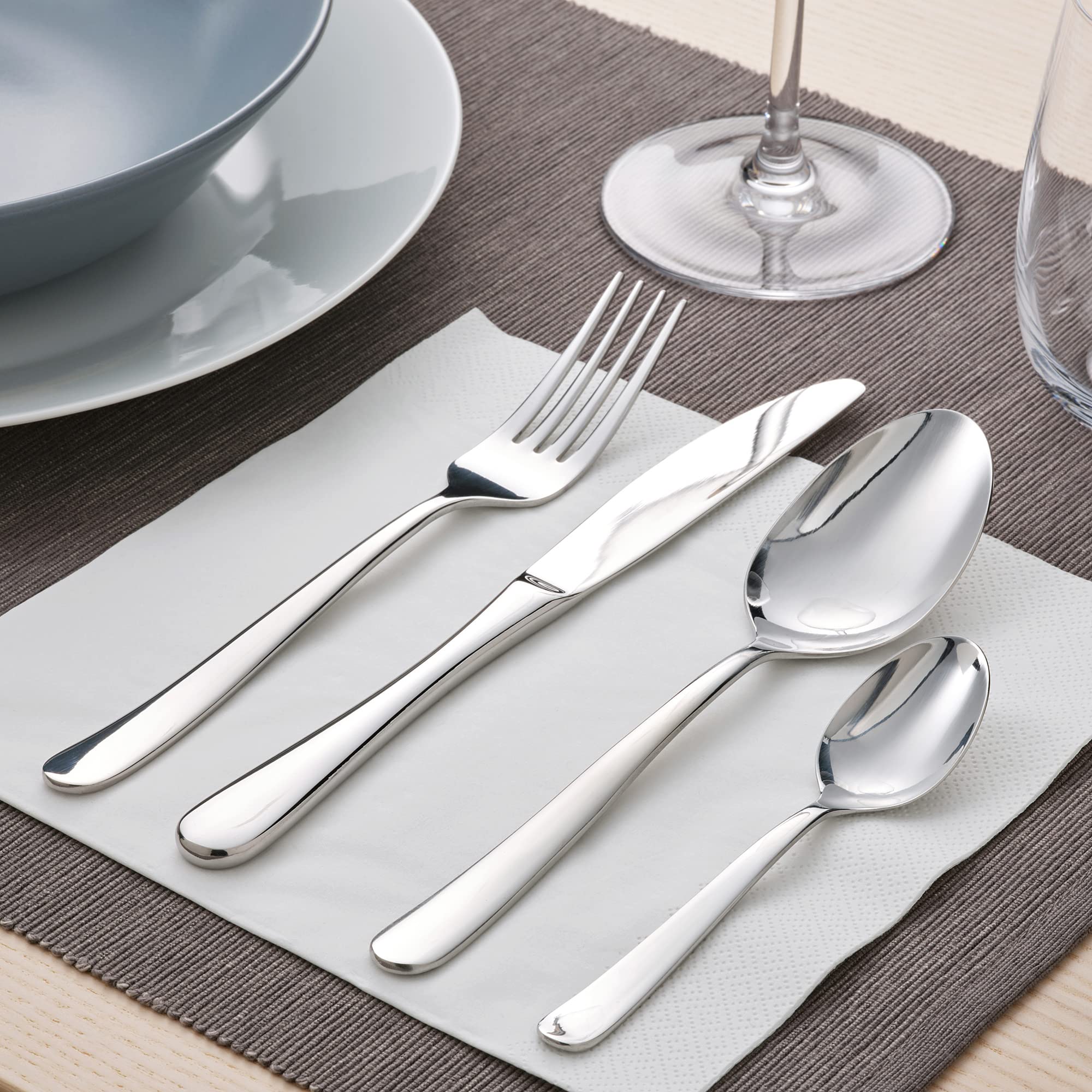 IKEA Marı 30-teiliges Besteck-Set, Edelstahl