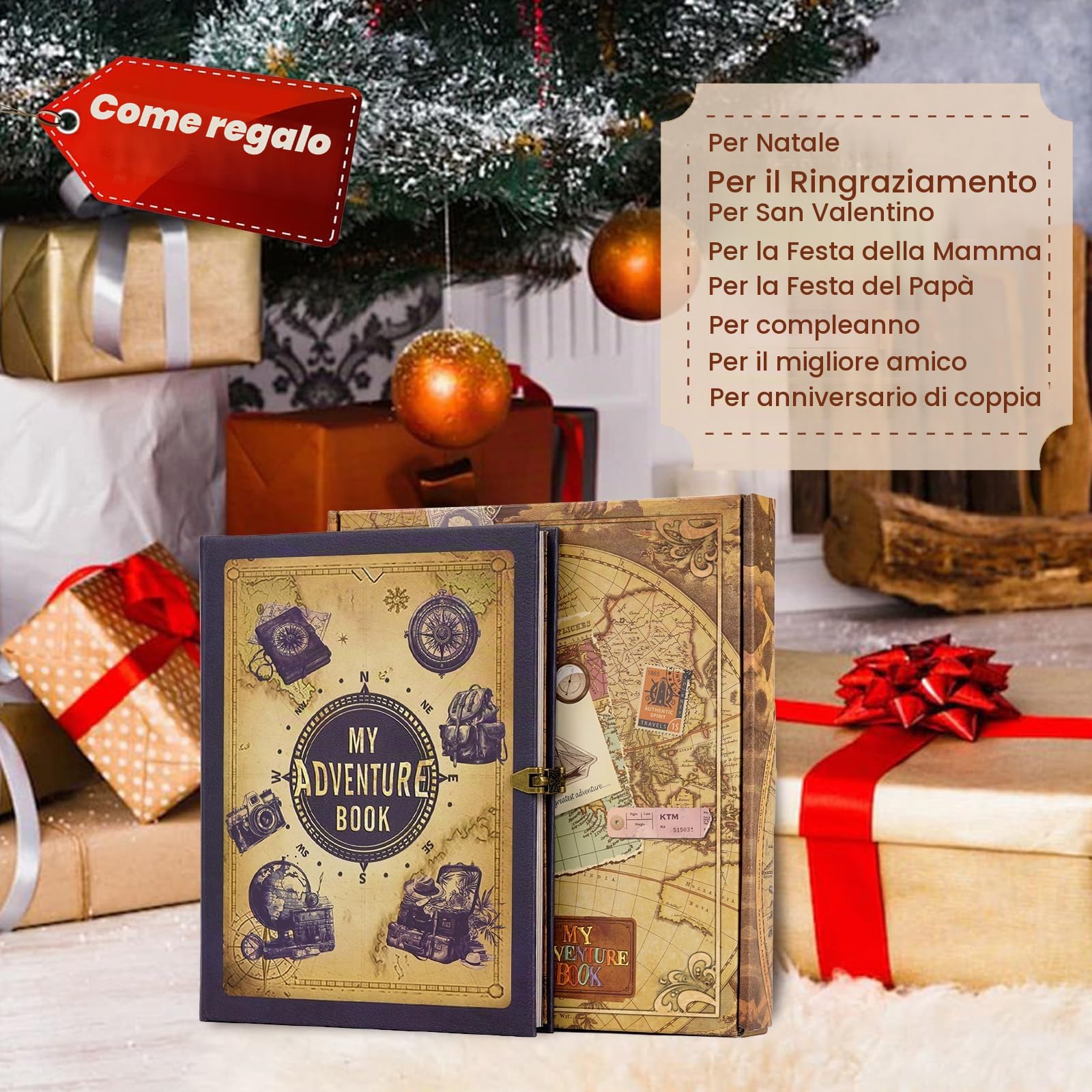 My Adventure Book Album fotografico(Viaggio blu)