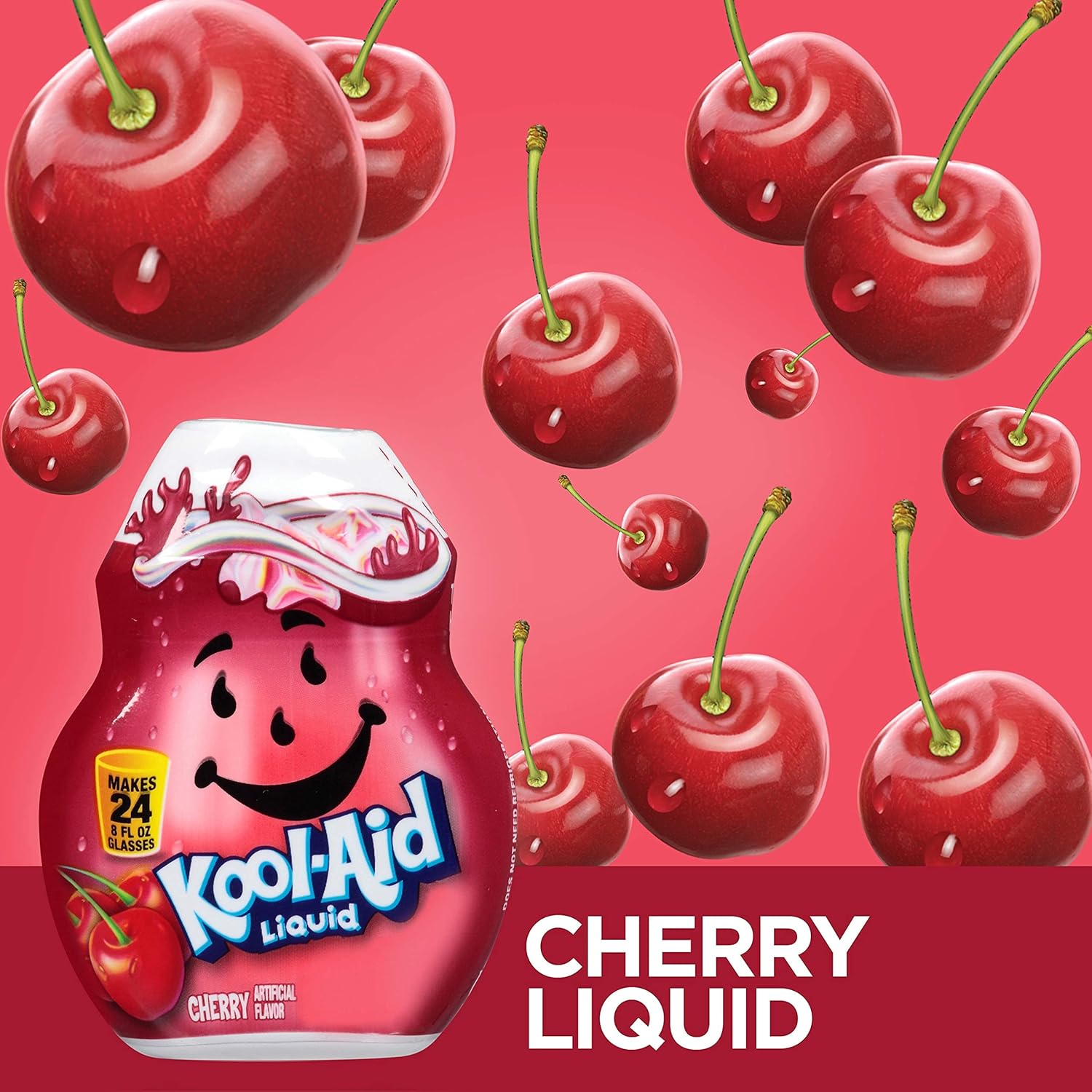 Kool-Aid Liquid Drink Mix - Cherry 1.62oz (6)