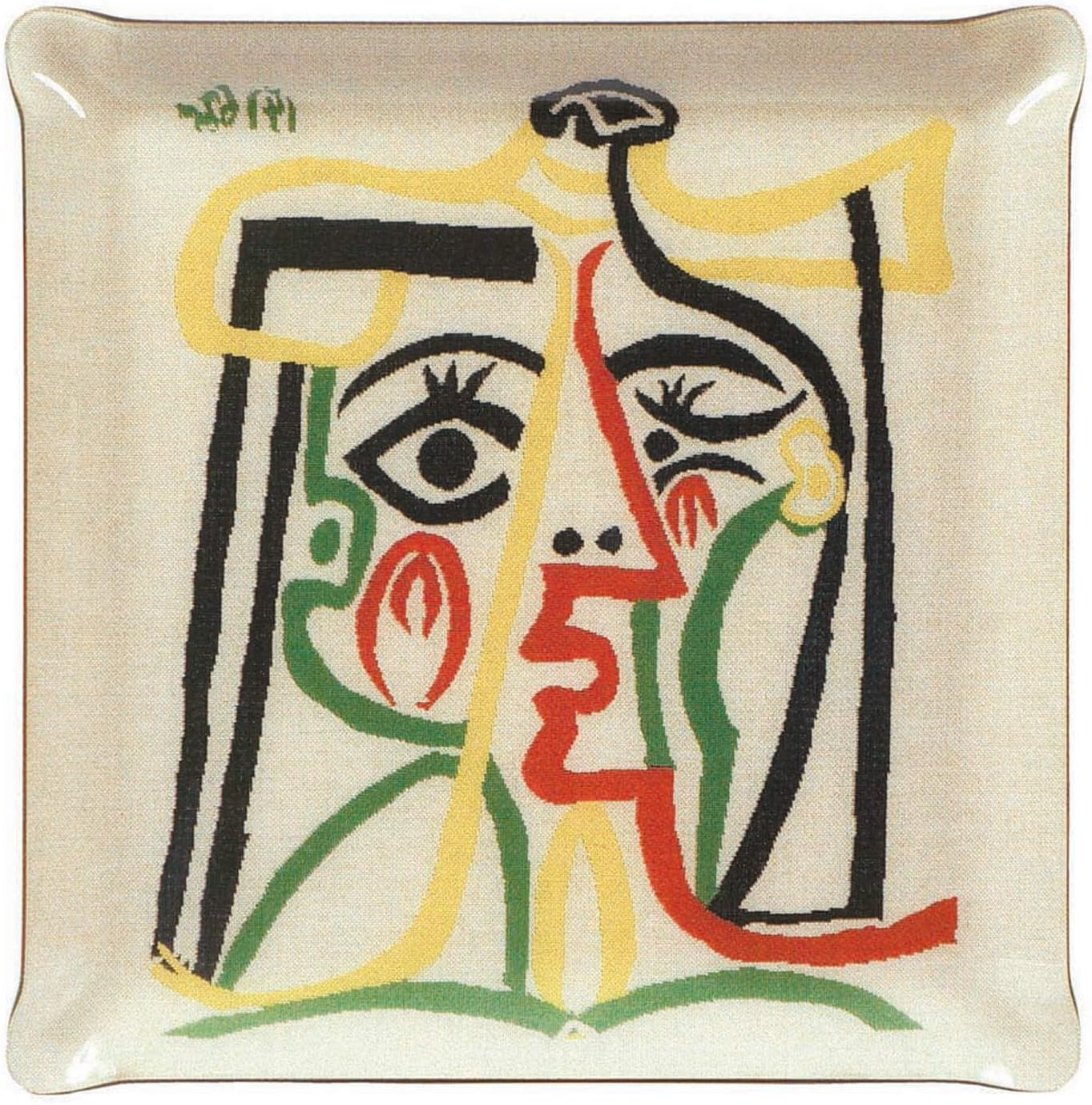 Miro Tray - Woman, Bird (1978) (Picasso Head)