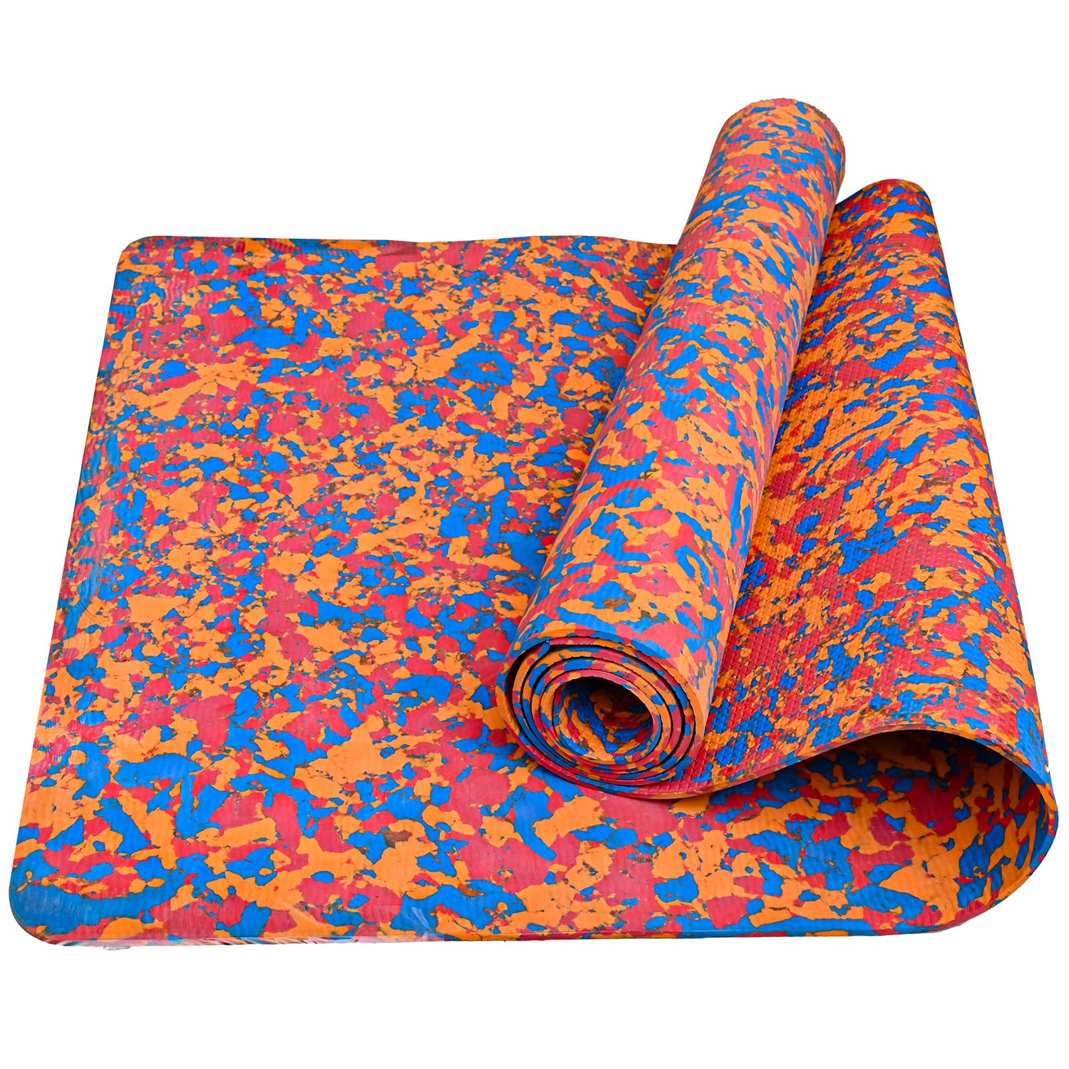 HACER Yoga Mat 4mm Thickness Unisex Non-Slip Anti-Tear EVA Printed Exercise Mats for Pilates Stretching Floor & Fitness Workouts- Multicolor (B0CK5TLVQ2) Amazon Price History, Amazon Price Tracker