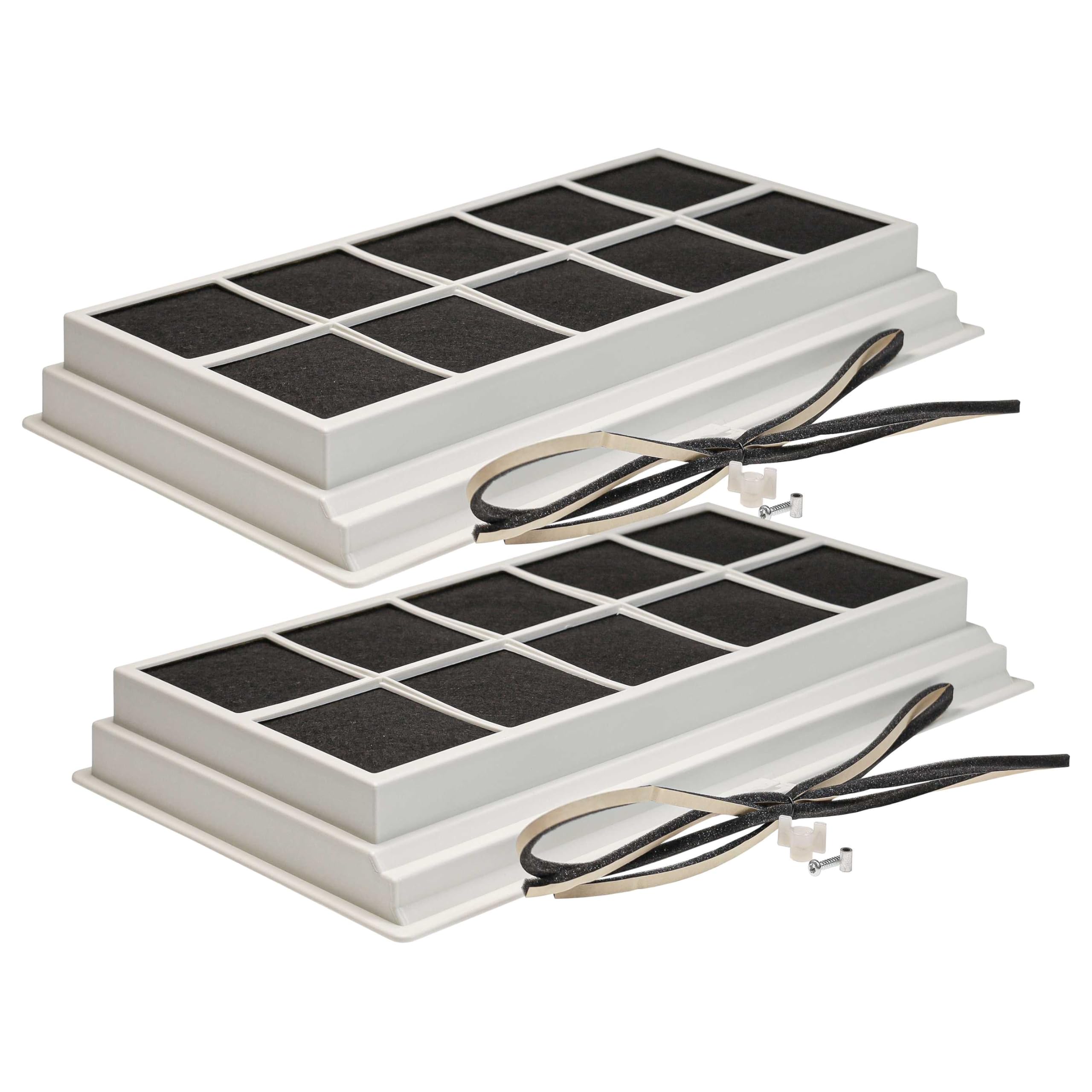vhbw 2x filtro de carbón activado compatible con Siemens LU250200