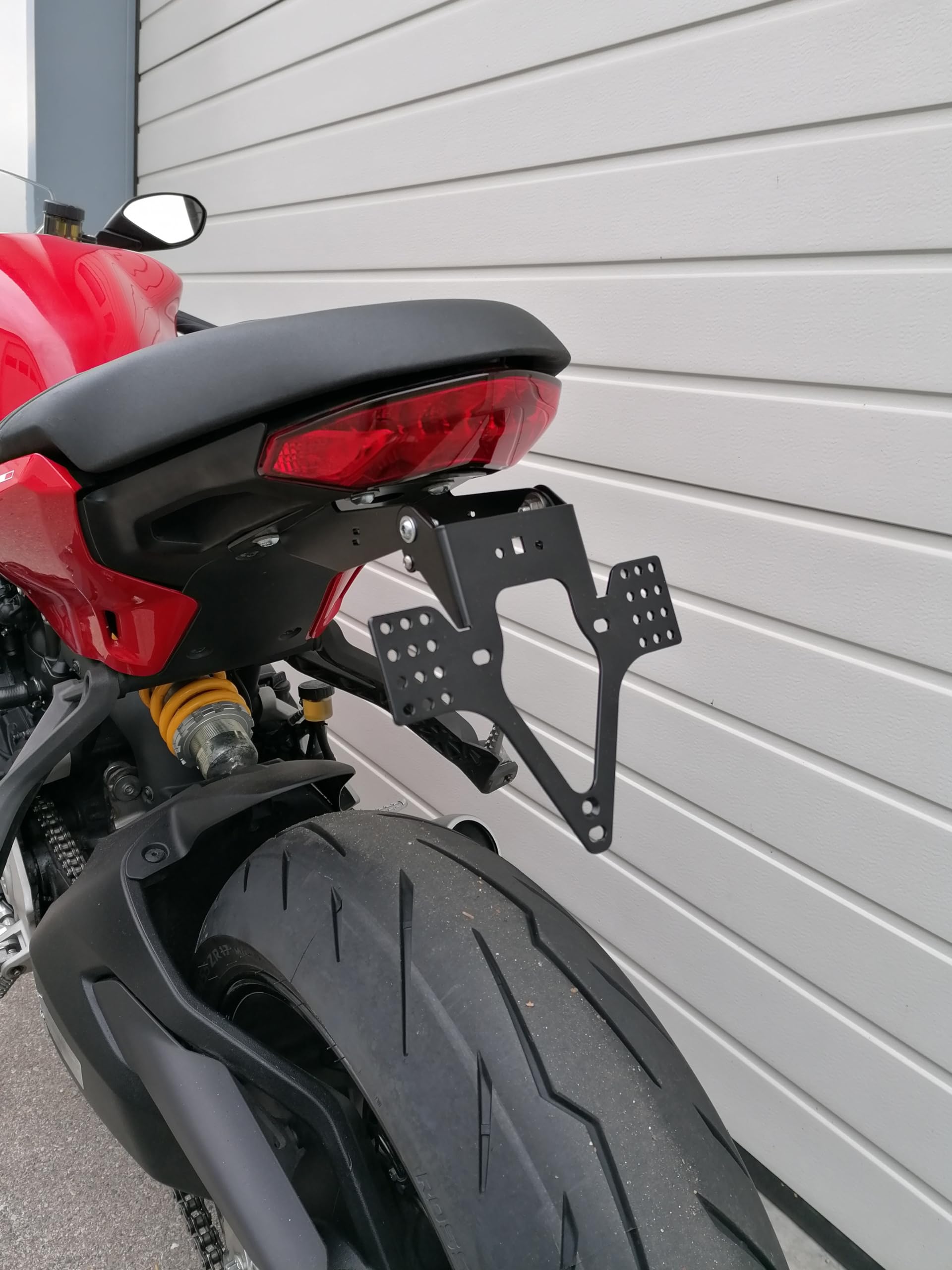 Porta targa corto Grofatec compatibile con Ducati Supersport 939 950 Anno di Cost.2017-2024 EVO monster 950 939 coda corta Tail Tidy
