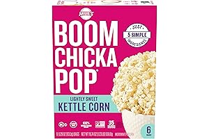 Angie's BOOMCHICKAPOP Kettle Corn Microwave Popcorn
