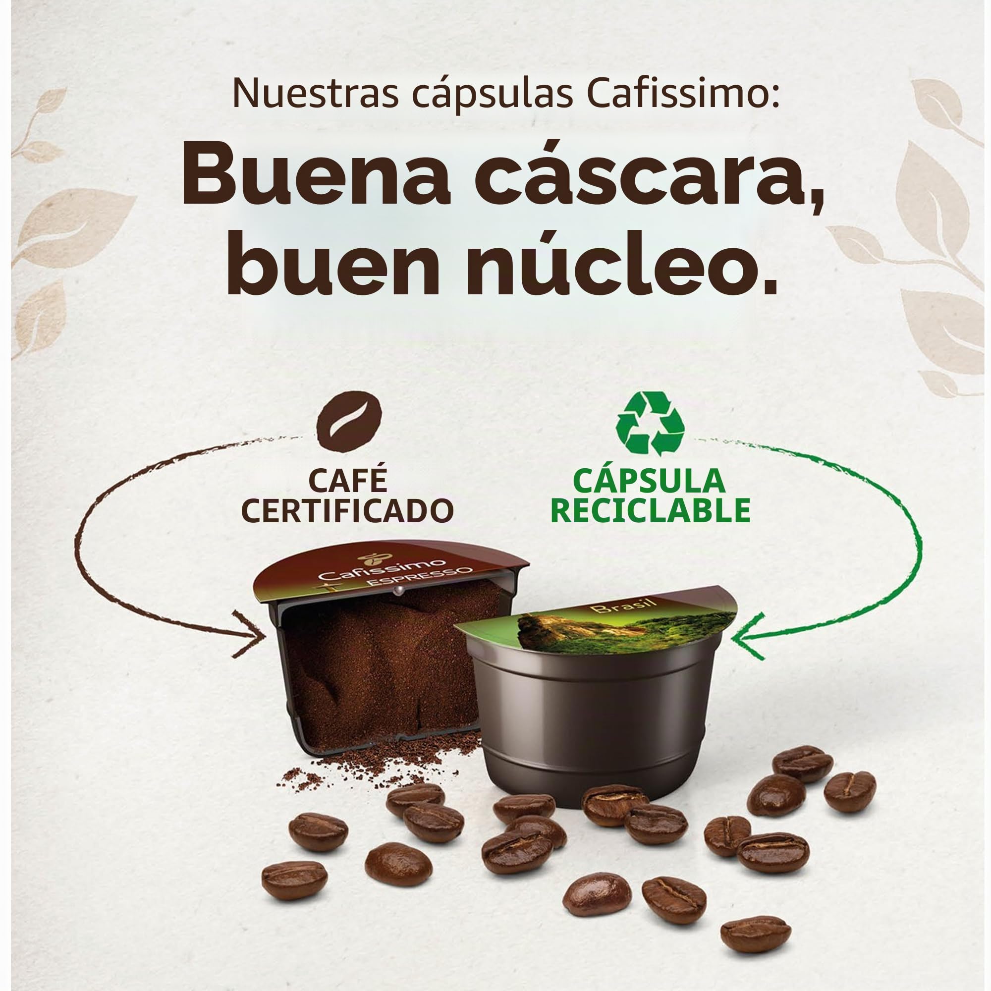 Tchibo Cafissimo Pure Plus - Cafetera de cápsulas para café, crema, espresso y café, 0,8 l, 1250 W, 11,9 x 33,7 x 24 cm, color negro