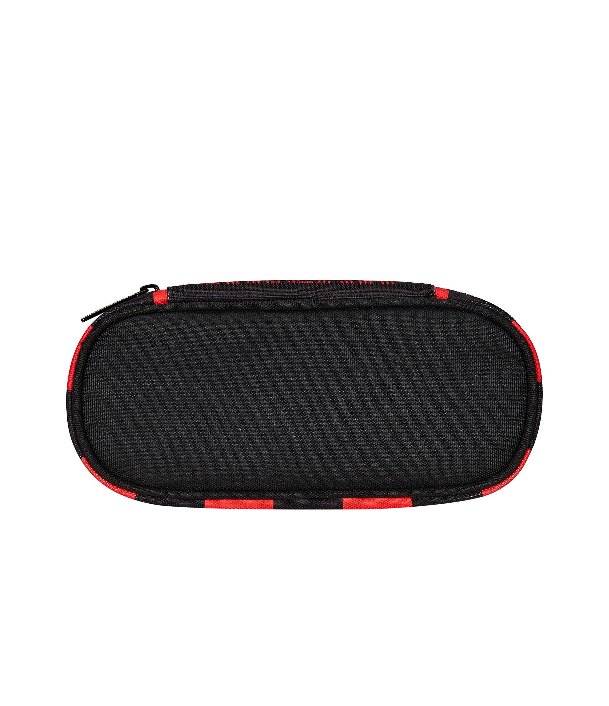 Seven Round Plus School Pencil Case, A.C. Milan Football, Path of Victory, Black Red - Image 4