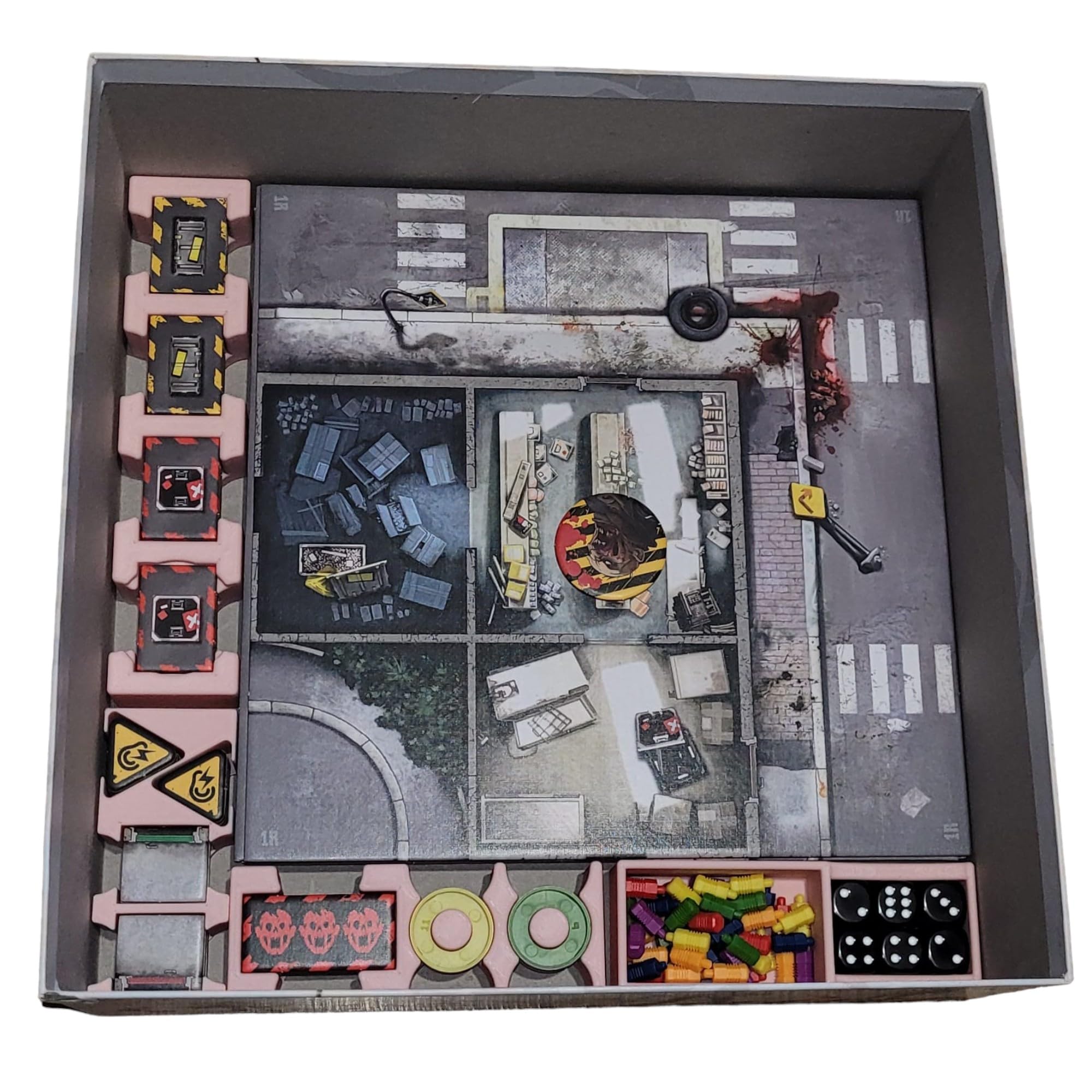 Générique Storage Insert Organizer for Zombicide 2nd Edition (Pink) - Image 2