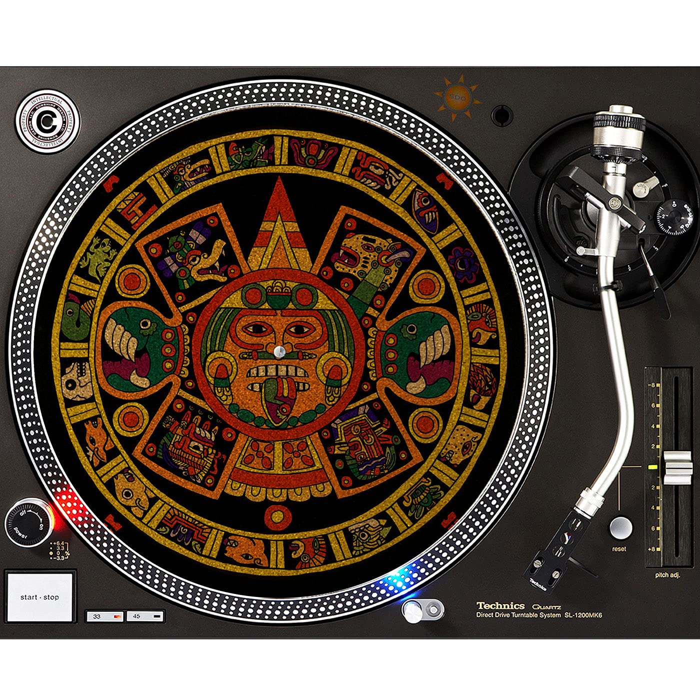 12″ Premium Cork Slipmat For DJ Turntables – Reduces Vibration & Static, Improves Grip, Handmade In USA