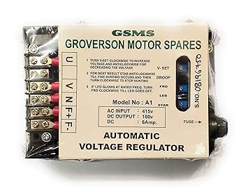 GSMS Generator AVR suitable for upto 250 KVA