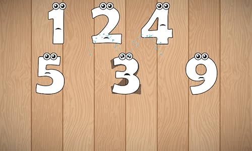 Wrong Wooden Slots with Crying Numbers 1 to 10