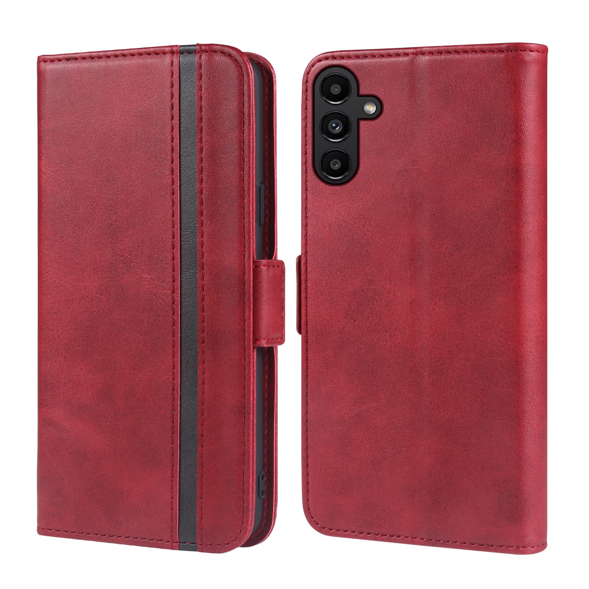 Furill Compatible with Samsung Galaxy A05s/A05 Wallet Case Wrist Strap Lanyard and Leather Flip Credit Card Holder Folio P...