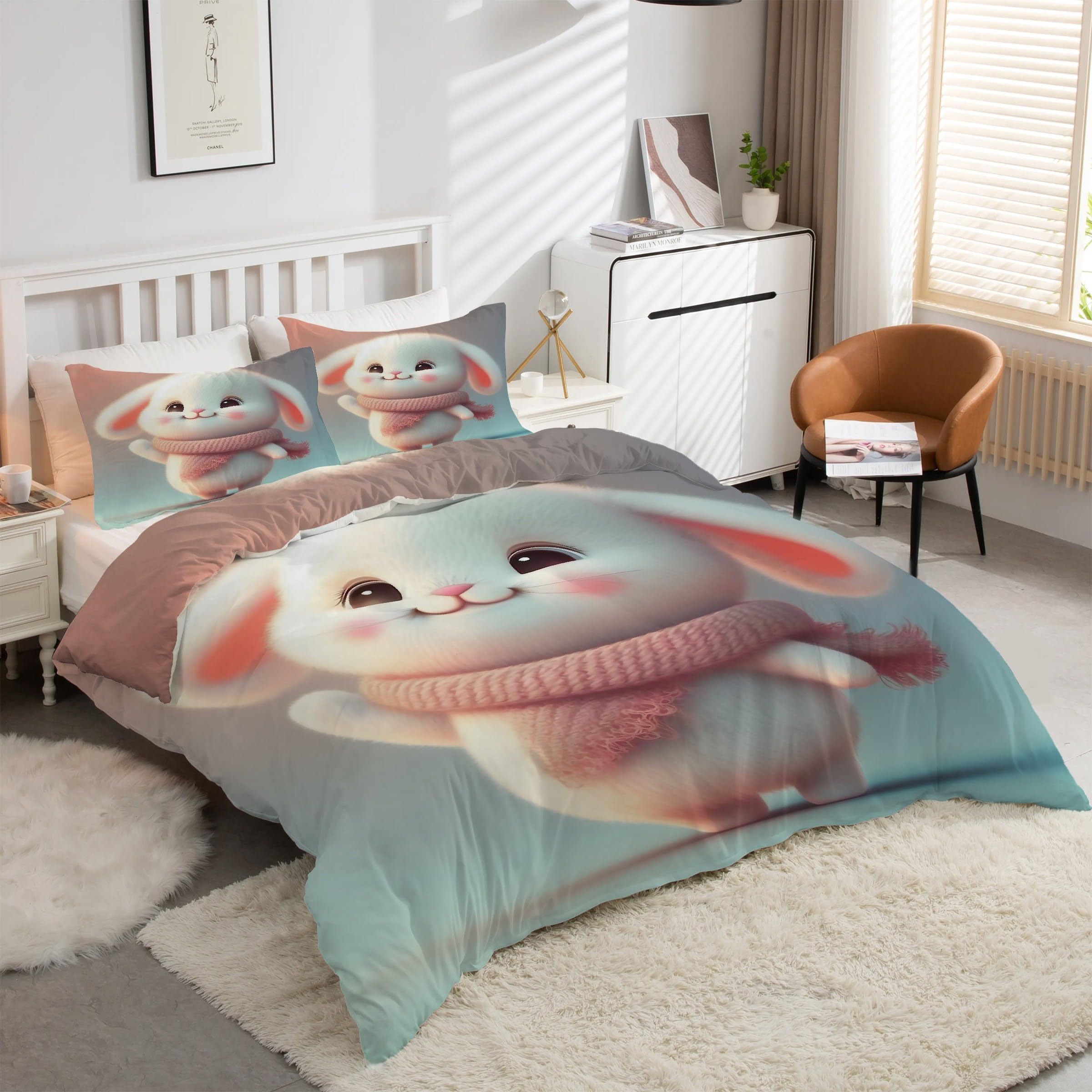 Housse de couette 200x200 microfibre douce finis les draps rêches et froissés