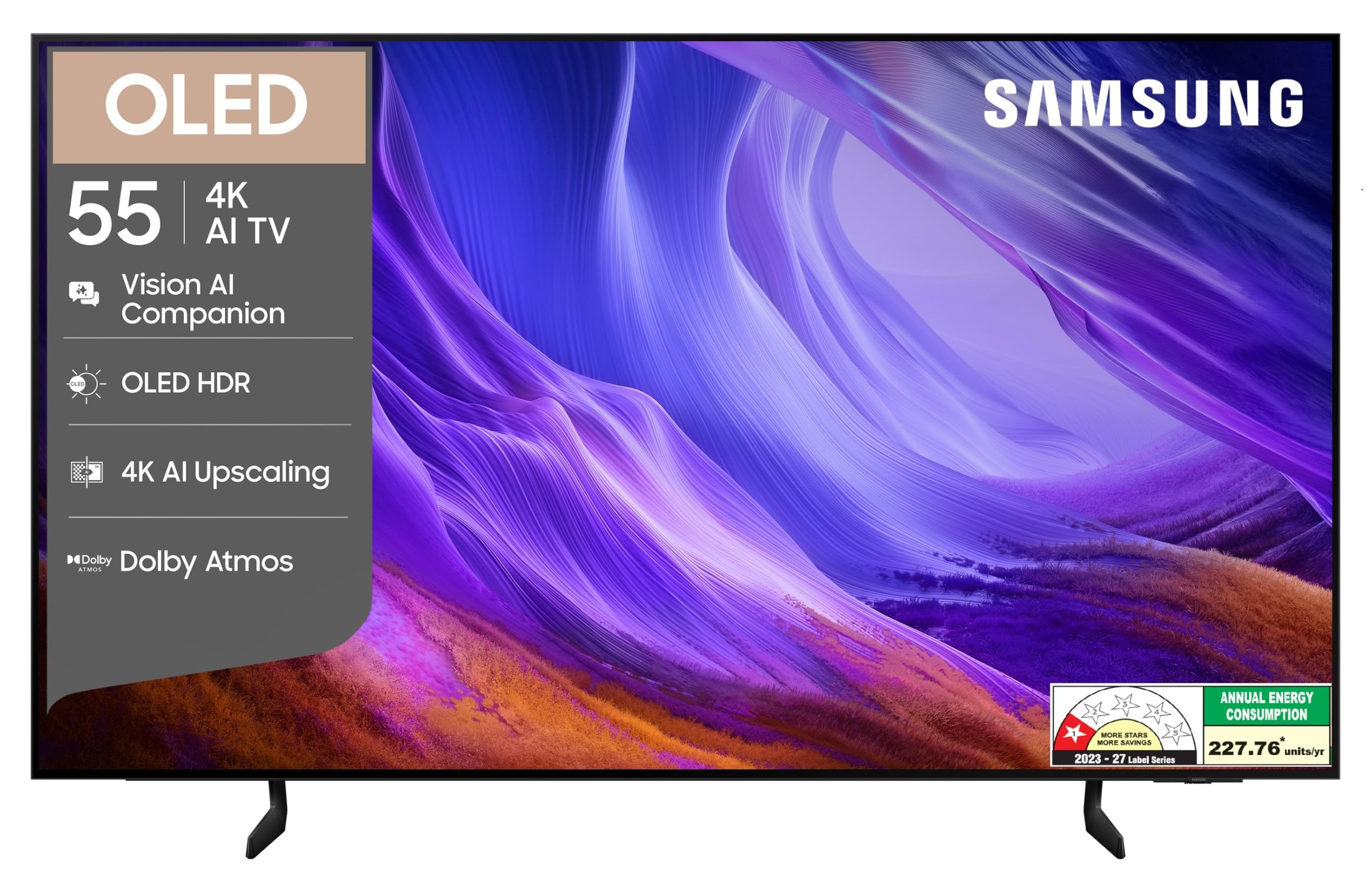 Samsung 55 inches OLED 4K Samsung Vision AI Smart TV QA55S85HAELXL-image-41