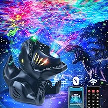 Dinosaur Baby Sound Machine Night Light Projector, 22 White Noise Machin...