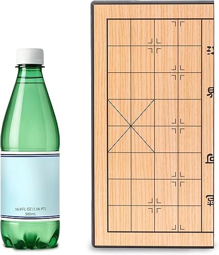 Miniatura 2 de Yellow Mountain Imports Juego de viaje magnético de ajedrez chino (Xiangqi) (12.2 pulgadas), juego de mesa compacto y plegable
