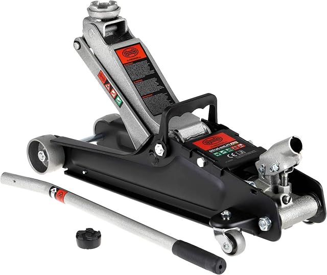 Heyner Germany Car Trolley Jack 2.25 Tons Extra Flat Low Lifting Tool