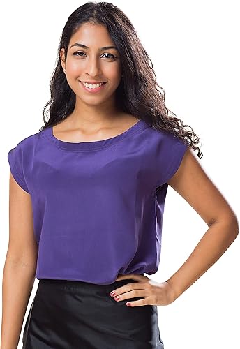 Royal Silk Classic Silk Shell for Women 100% Silk Crepe de Chine - 23 Colors