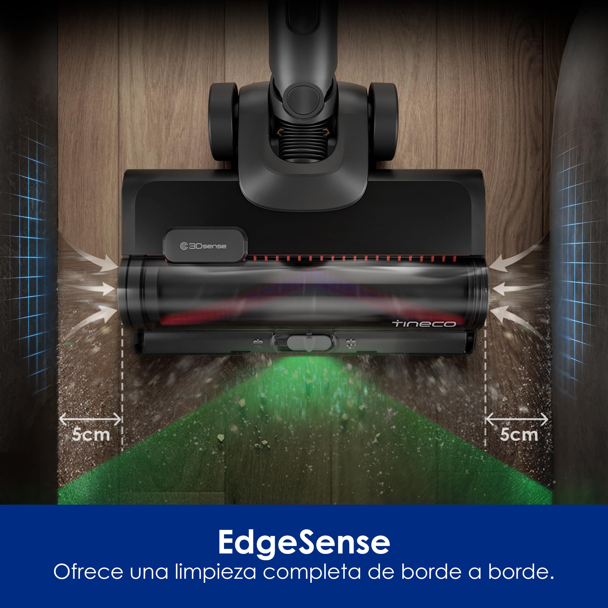 Tineco Pure One Station 5 Pro - Recolección automática de Polvo - Auto-Limpieza Completa - Aspirador inalámbrico 200AW*. Cepillo ZeroTangle. hasta 100 Minutos de autonomía