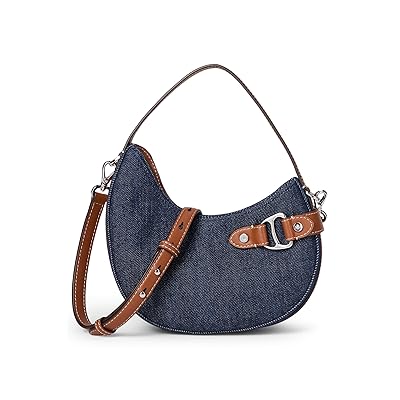 Lauren Ralph Lauren Denim Small Tasha Crossbody Bag Cross Body Women