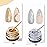 GELLEN Gold Silver Liner Gel Nail Polish, 2Pcs 10ml Soak off Uv Lamp Glitter Nail Art Polish Set with Built Thin Brush, Gel Art Paint for Sparkly Shiny Swirl Nails, Christmas Diy Gift for Women Girls