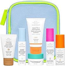 [50% off] Drunk Elephant The Littles 7.0 Kit - 6 Travel-Friendly A.M. and P.M. Essentials - Clean Clinical Skincare - Cruelty-Free - Dermatologist-Tested - Free of Essential Oils, Silicones, and Fragrance