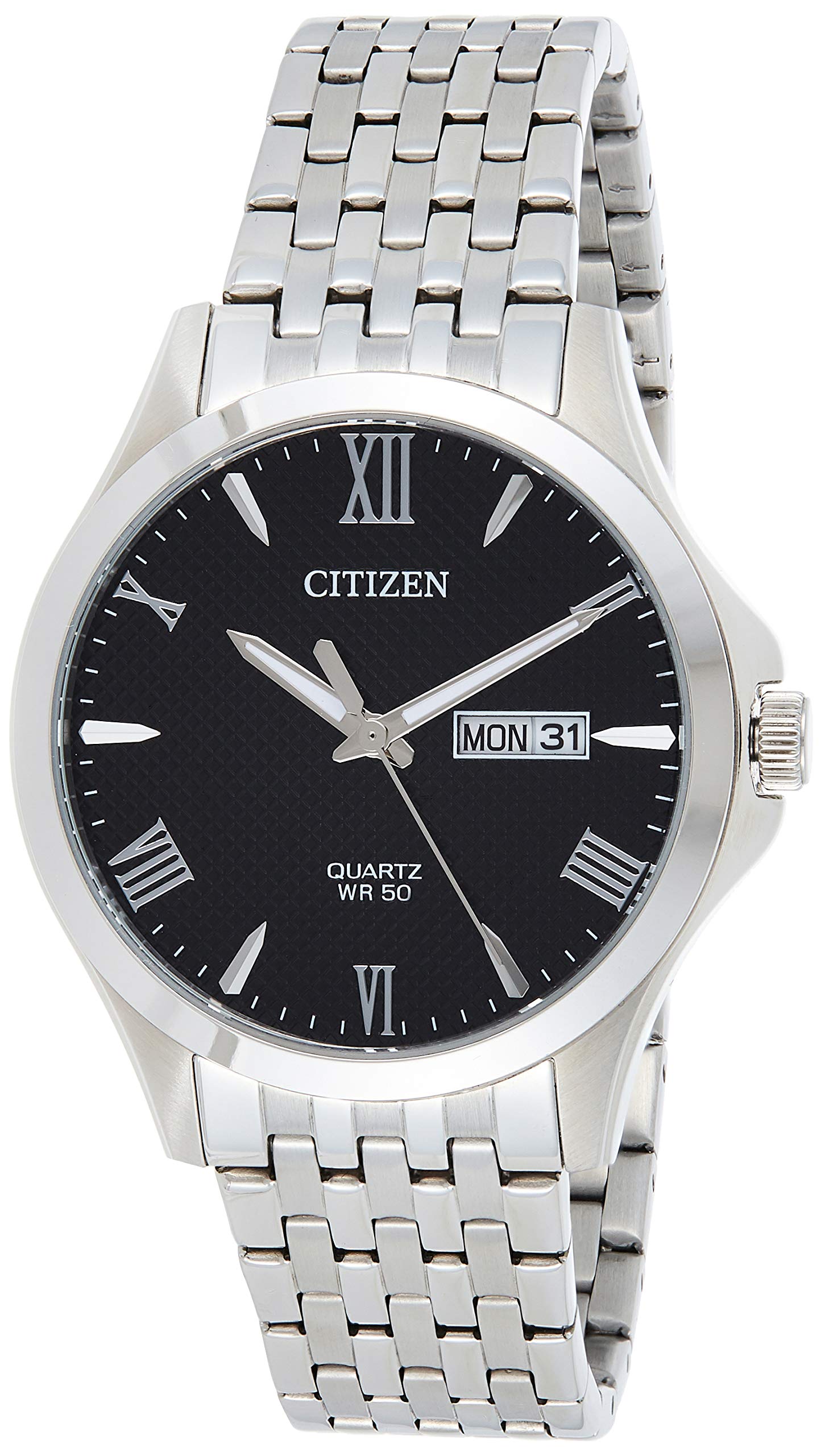 Citizen Stainless Steel Analog Black Dial Men Watch-Bf2020-51E, Silver Band (B07S96JZ9M) Amazon Price History, Amazon Price Tracker