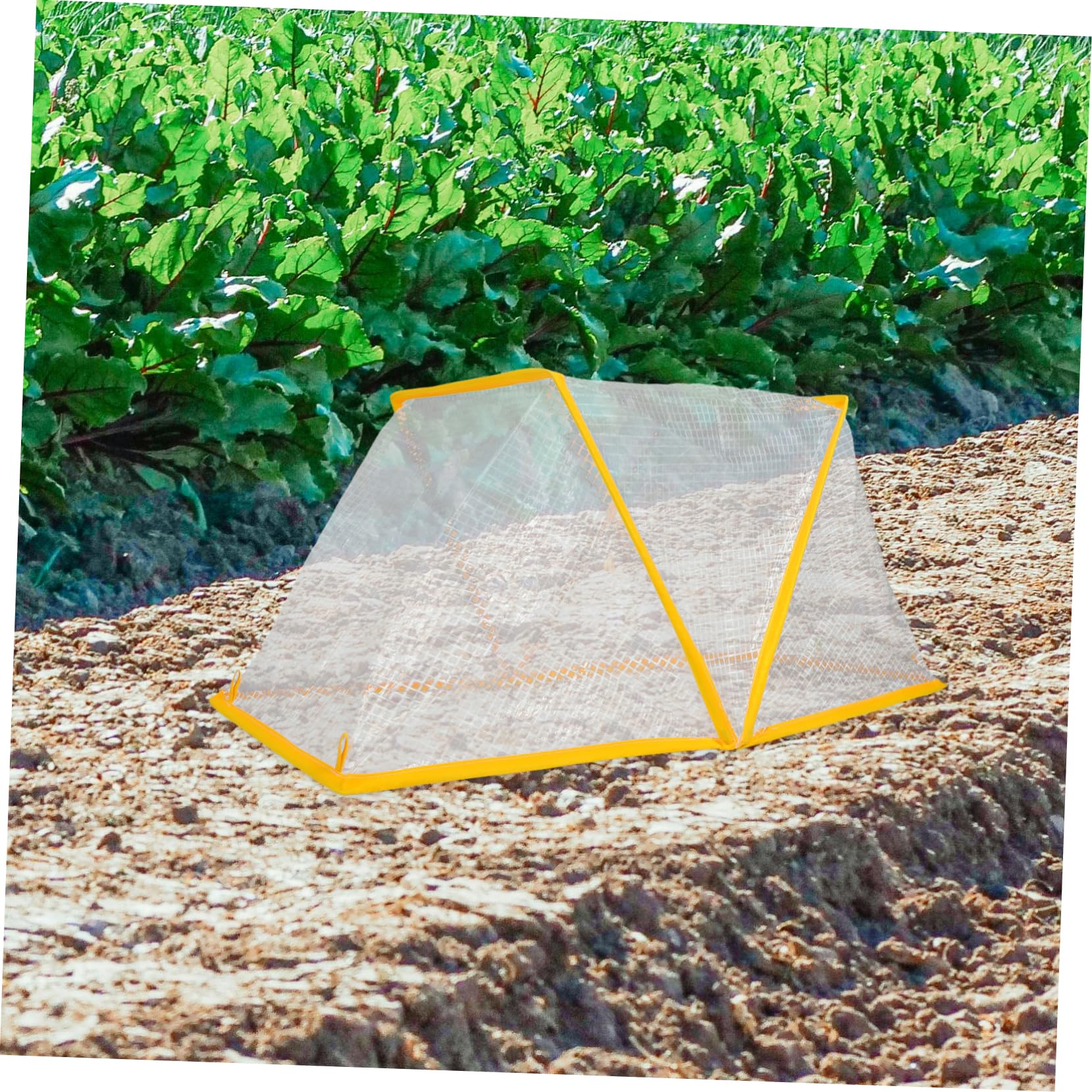 BESPORTBLE Protezione per Aiuole Rialzate Pieghevole Rete per Piante da Protezione in Plastica Contro Freddo Design per Giardinieri Materiale Riutilizzabile Frutta e