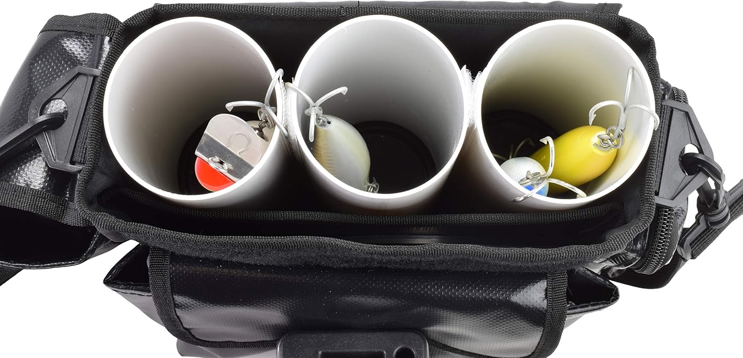 3 Tube Surf Fishing Tackle Bag #8000