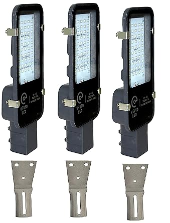 Vivid 50w LED Street Light with IP65 Driver, with Two Years Warranty, Waterproof (Pack of 3)
