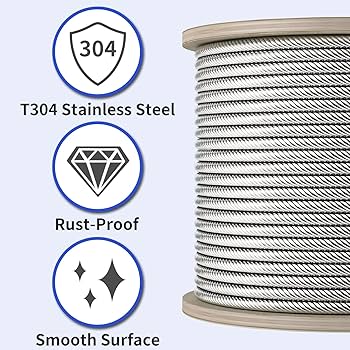 Amazon.com: LuckIn 400ft Thickened 1/4