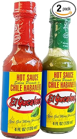 El Yucateco Red and Green Habanero Sauce Assortment (1 Each ...