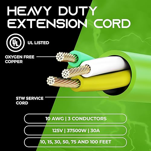 Miniatura 3 de Cable de extensión de 30 A RV y protector de sobretensiones de 30 A