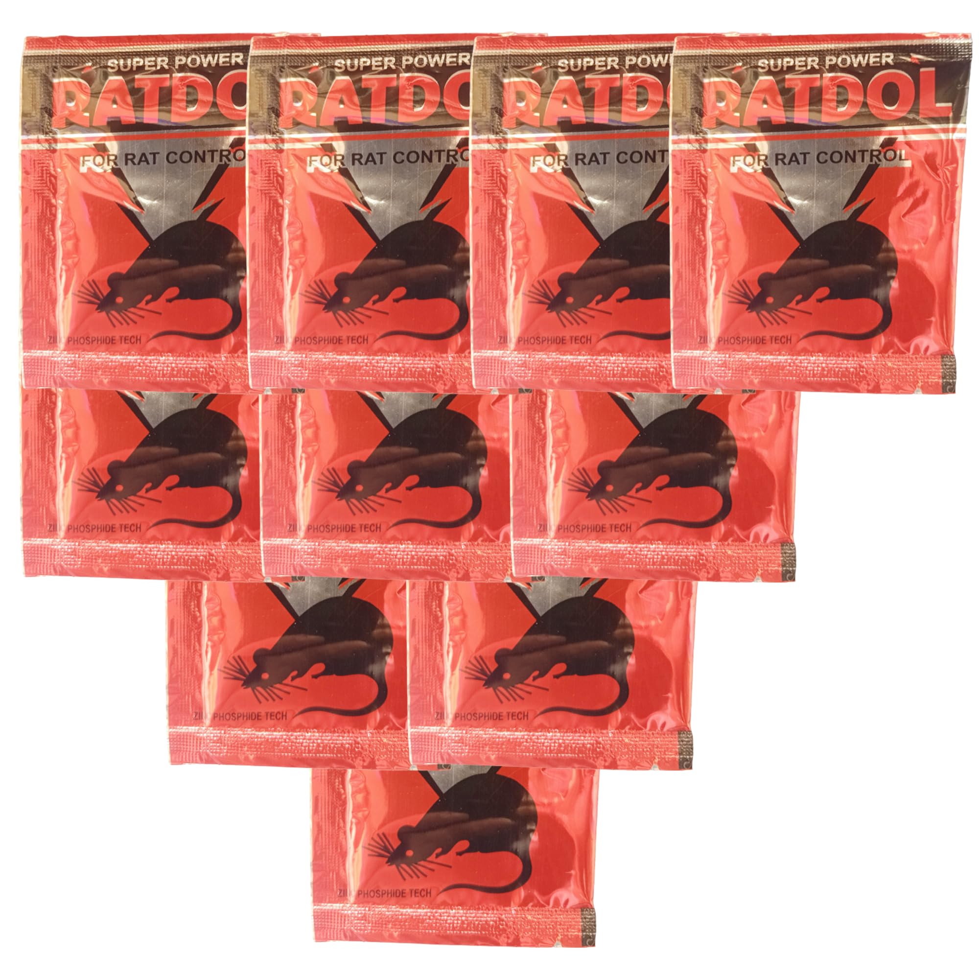 Bleeco Ratdol Rat Kill Powder| Kills Rats Outdoors in One Feed | Effective Against All Types of Rats | Effective Rat Killer for Home, Car & Outdoors 4 Gram (Pack of 10) (B0D2KPG12P) Amazon Price History, Amazon Price Tracker