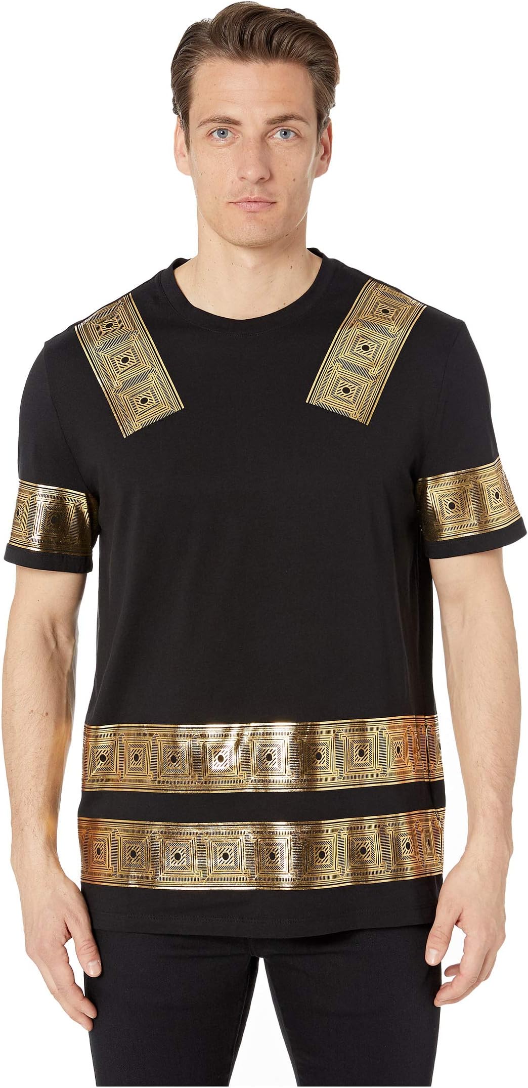Gold Printed T-Shirt