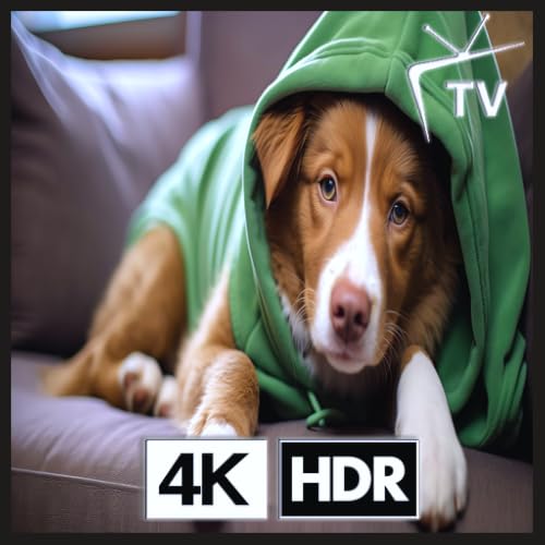 Happy Dog - Sweat à capuche vert pour animaux de compagnie, pour rester au chaud à la maison