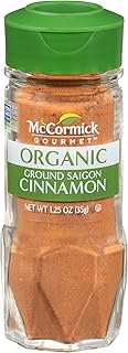 McCormick Gourmet Organic Ground Saigon Cinnamon, 1.25 oz