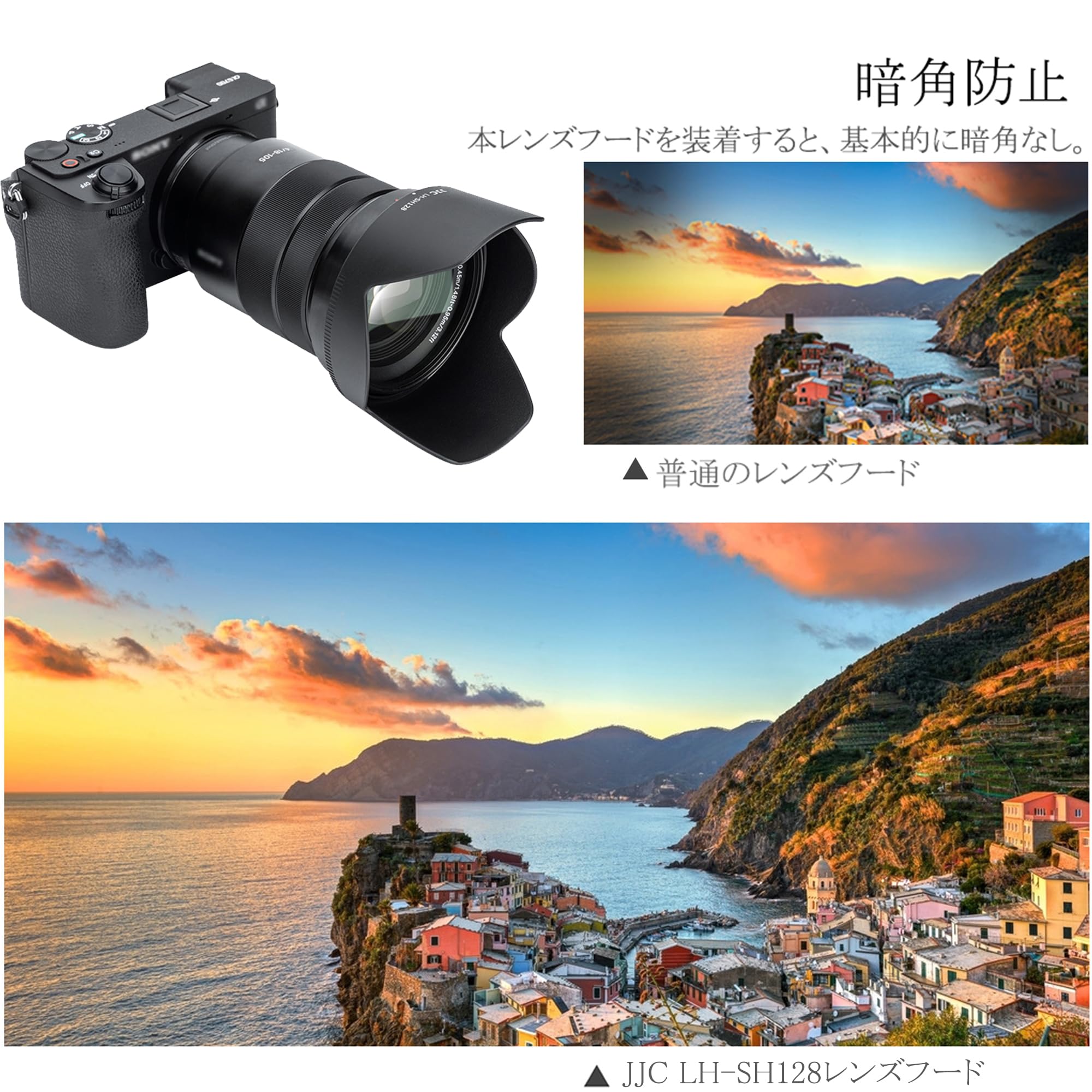 Amazon | JJC ソニー ALC-SH128 互換 レンズフード ソニー E PZ 18