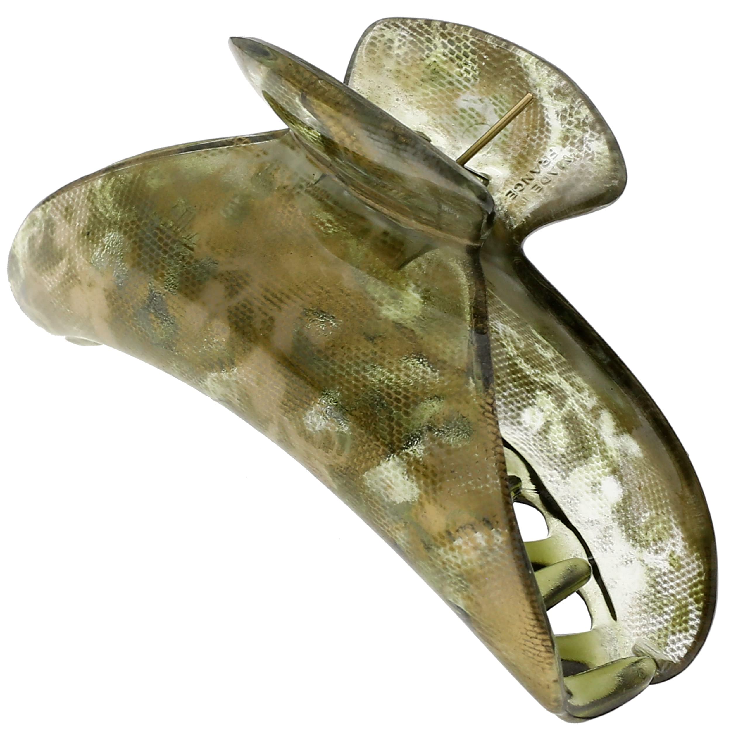 Camila Paris CP3424 French Hair Clip for Women Thick Hair for Long Curly Wavy Hair, Girls Hair Claw Clips Jaw, Durable Styling Big Claw Clip for Thick