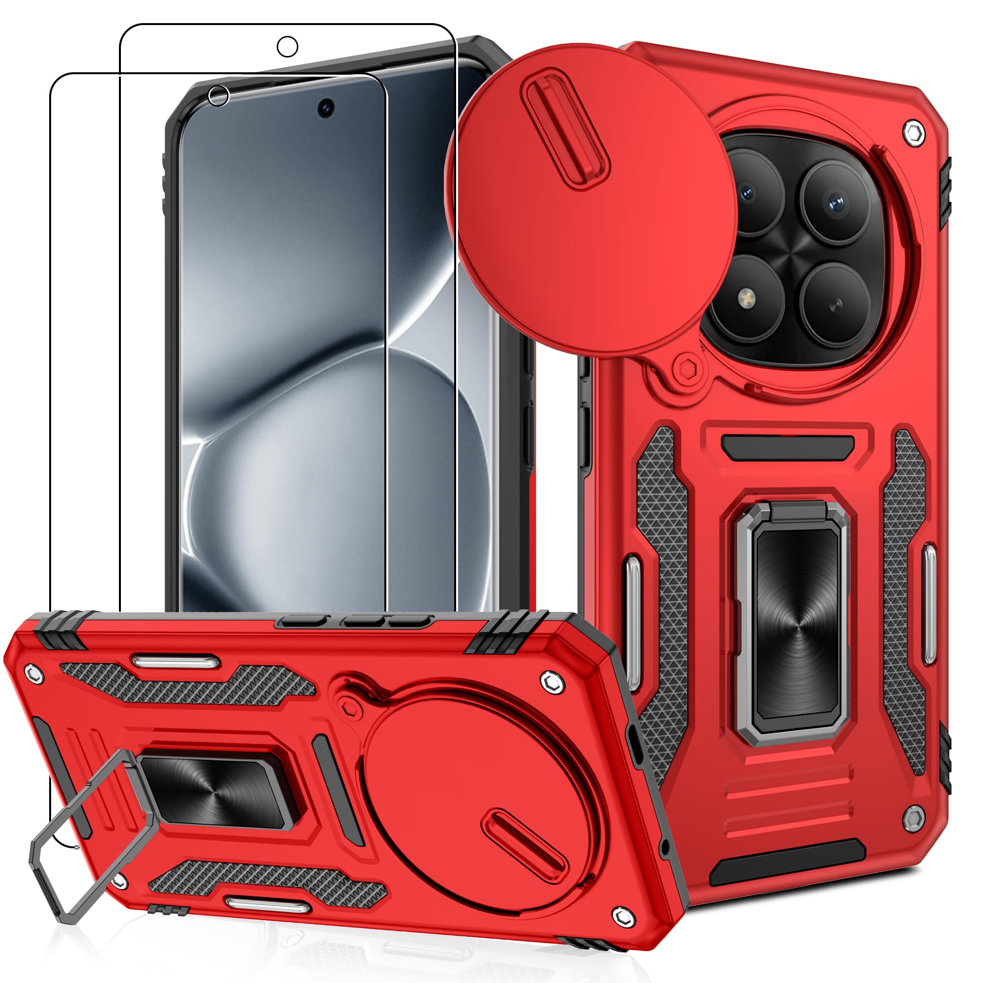 Jshru Handyhülle für Xiaomi Redmi Note 13 Pro 5G /Redmi 14 C/Note 14/Note 14 pro/14T/14T Pro/Note 15 Hülle