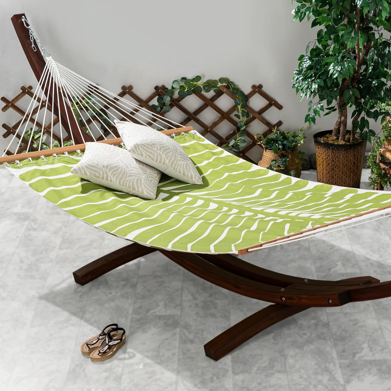 【M2031-157-118】ハンモック 自立式 チェア ハンガーラック 兼用 Hill Stone（ヒルストーン） ハンモック 自立式 3way スタンド イス