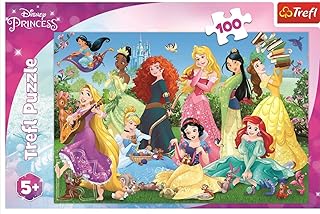 بازل تريفل، "100 قطعة" - أميرات ساحرات/ أميرات ديزني 16417، طفل