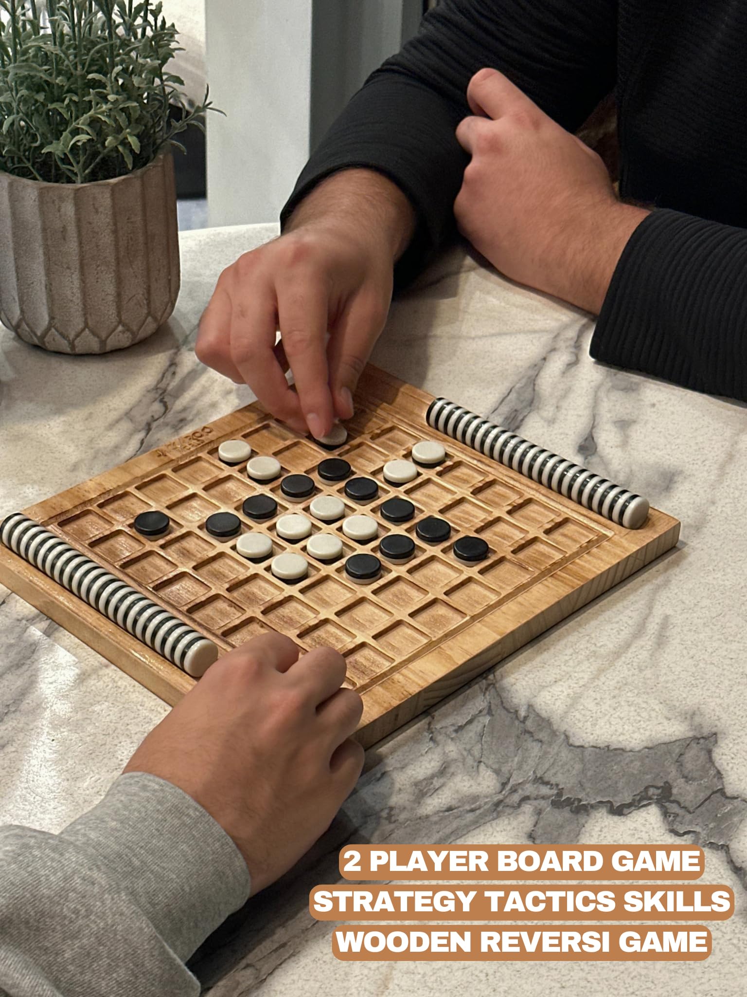 Amazon | Jackaroo World オセロ ボードゲーム リバーシーゲーム 無垢