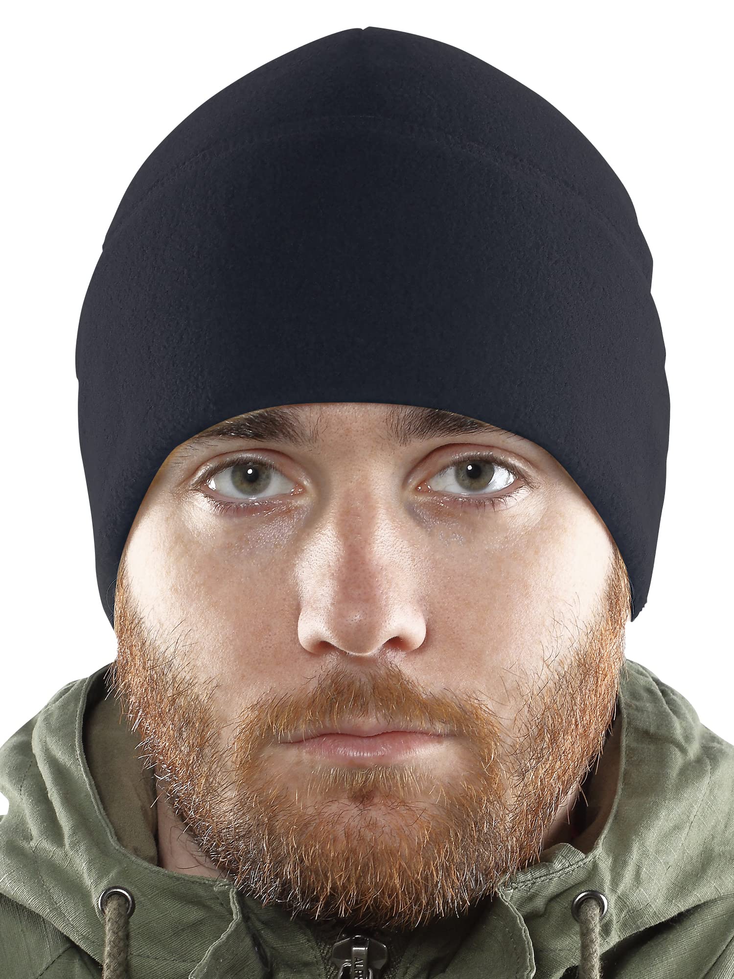 2SBR 2SABERS Men's Fleece Winter Warm Watch Cap Army Military Tactical Skull Beanie Hat Dark Navy Blue