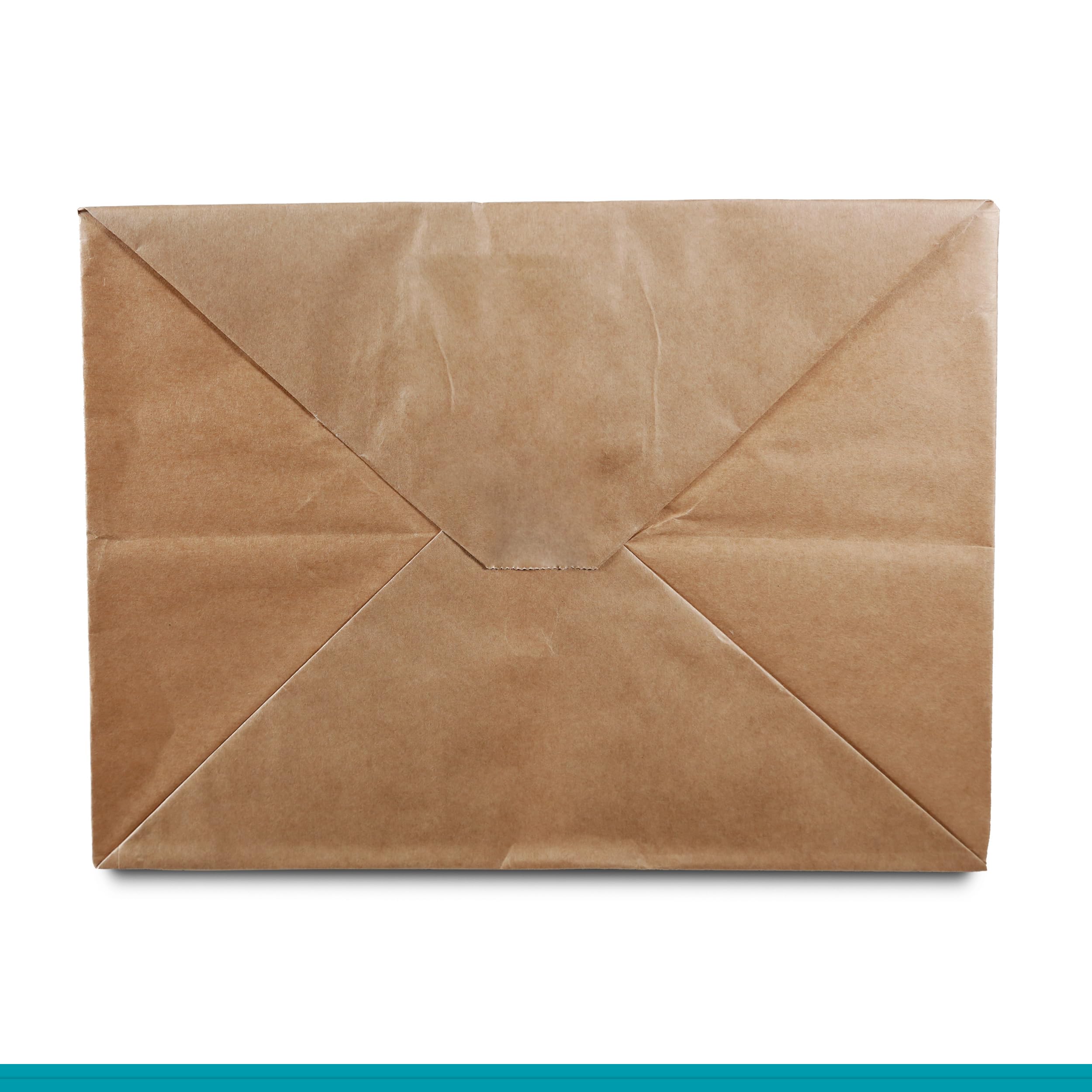 Commerline Papiertüten mit Henkel 26x20x28 cm, 250 Stück, Braun | Kraftpapier Tüten, Papiertragetaschen, Papiertaschen mit Henkel, reißfest, für Einkauf, Take-away, Geschenke, Verkauf