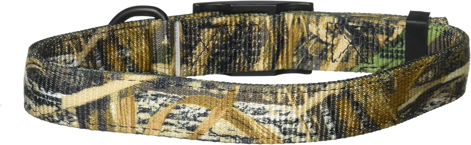Dee in Front Nylon Pet Collar, 23", Realtree Max-5 Camouflage