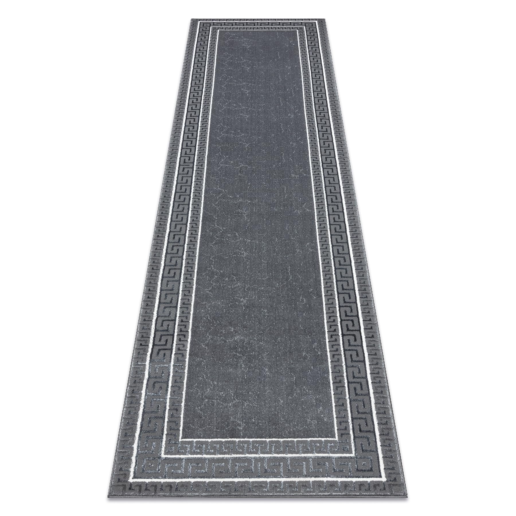 Tapis de passage Allure 1960 tapis au motif clé grecque chic