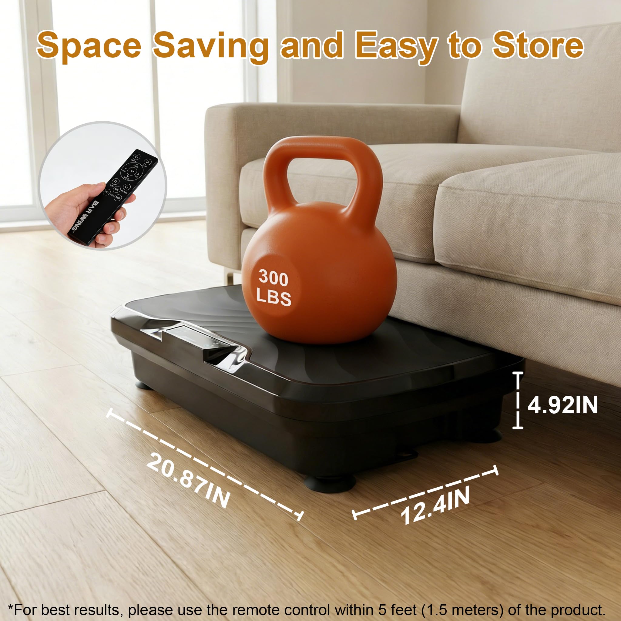 Amazon | BARWING 振動プレートエクササイズマシン リンパ排液用 振動