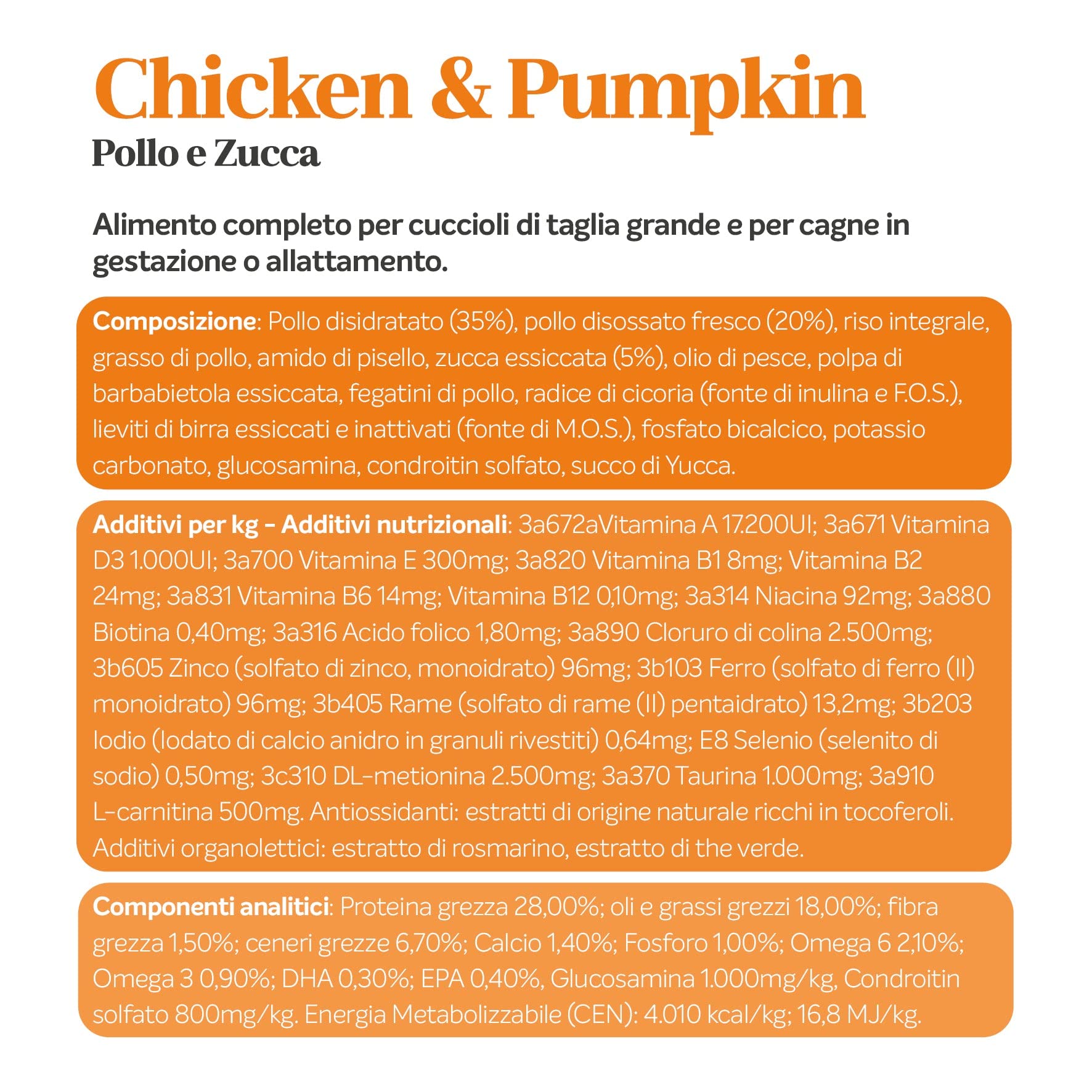 Alleva Natural Puppy Chicken & Pumpkin Maxi - 12 Kg