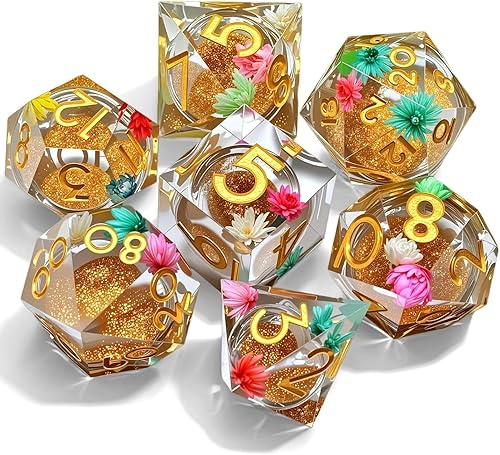 Miniatura 7 de Juego de dados de metal D&D, juego de dados poliédricos de dragón y mazmorra para RPG (juego de rol de mazmorra y dragón) y juego de dados de