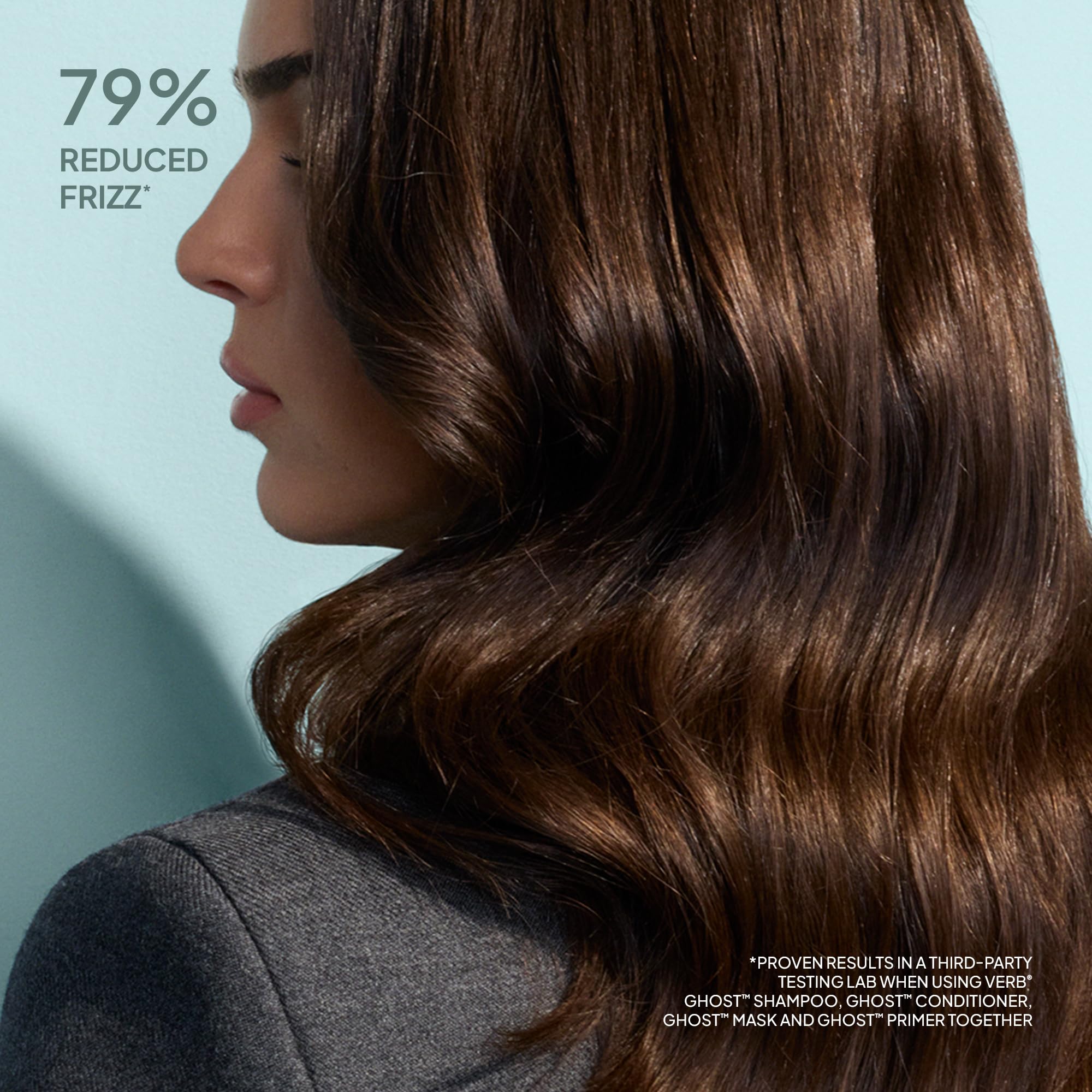 verb Santo Prep - Protección contra el calor + Humedad + Sin peso Frizz Control de 4 oz